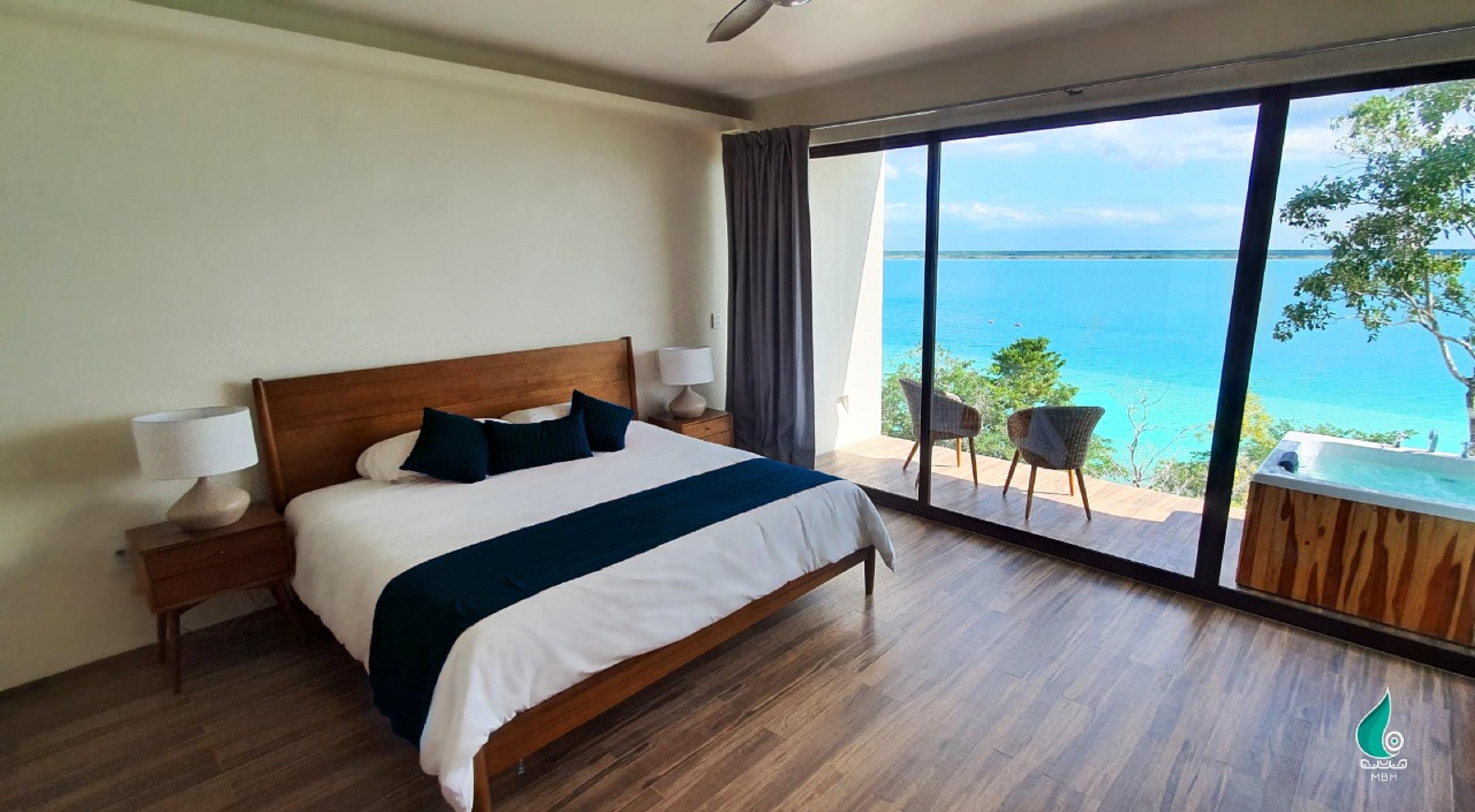 Mbh Maya Bacalar Hotel Boutique Esterno foto