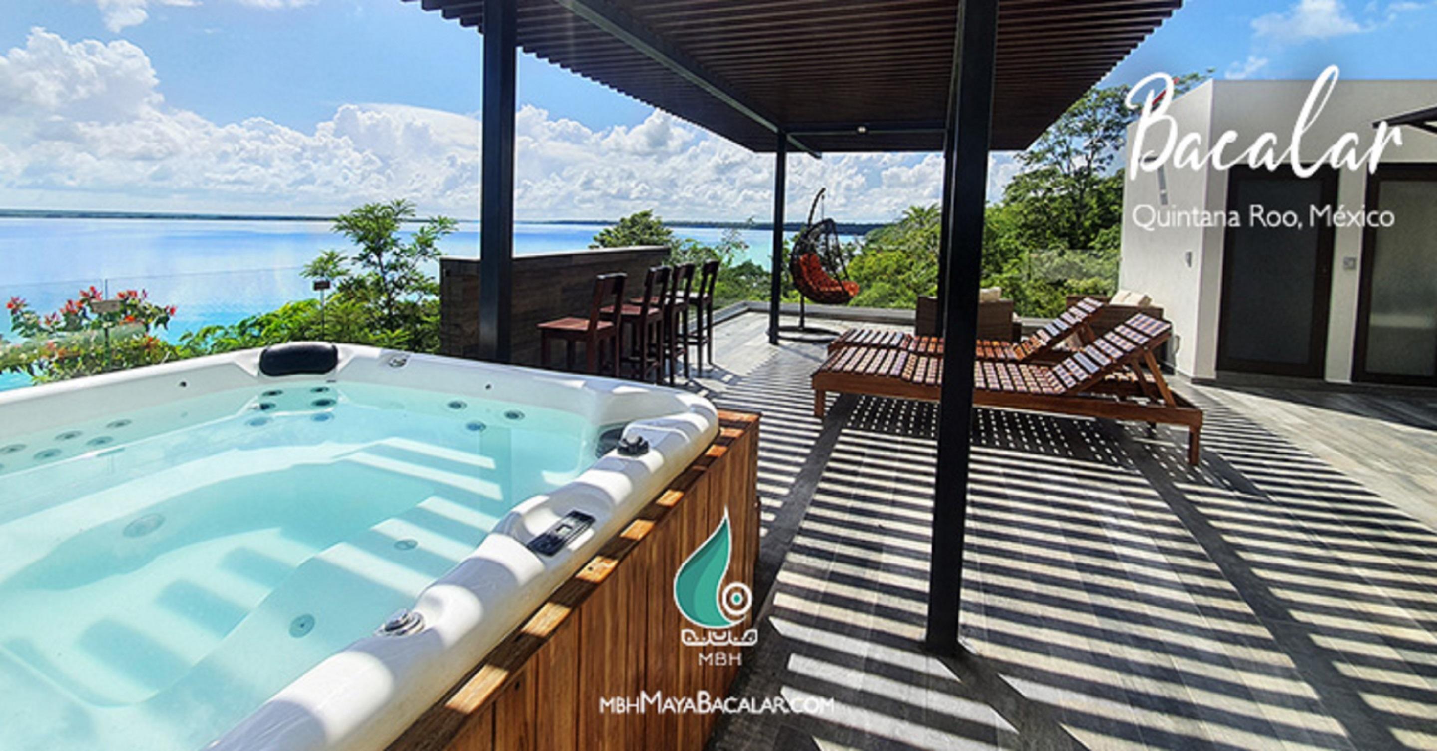 Mbh Maya Bacalar Hotel Boutique Esterno foto