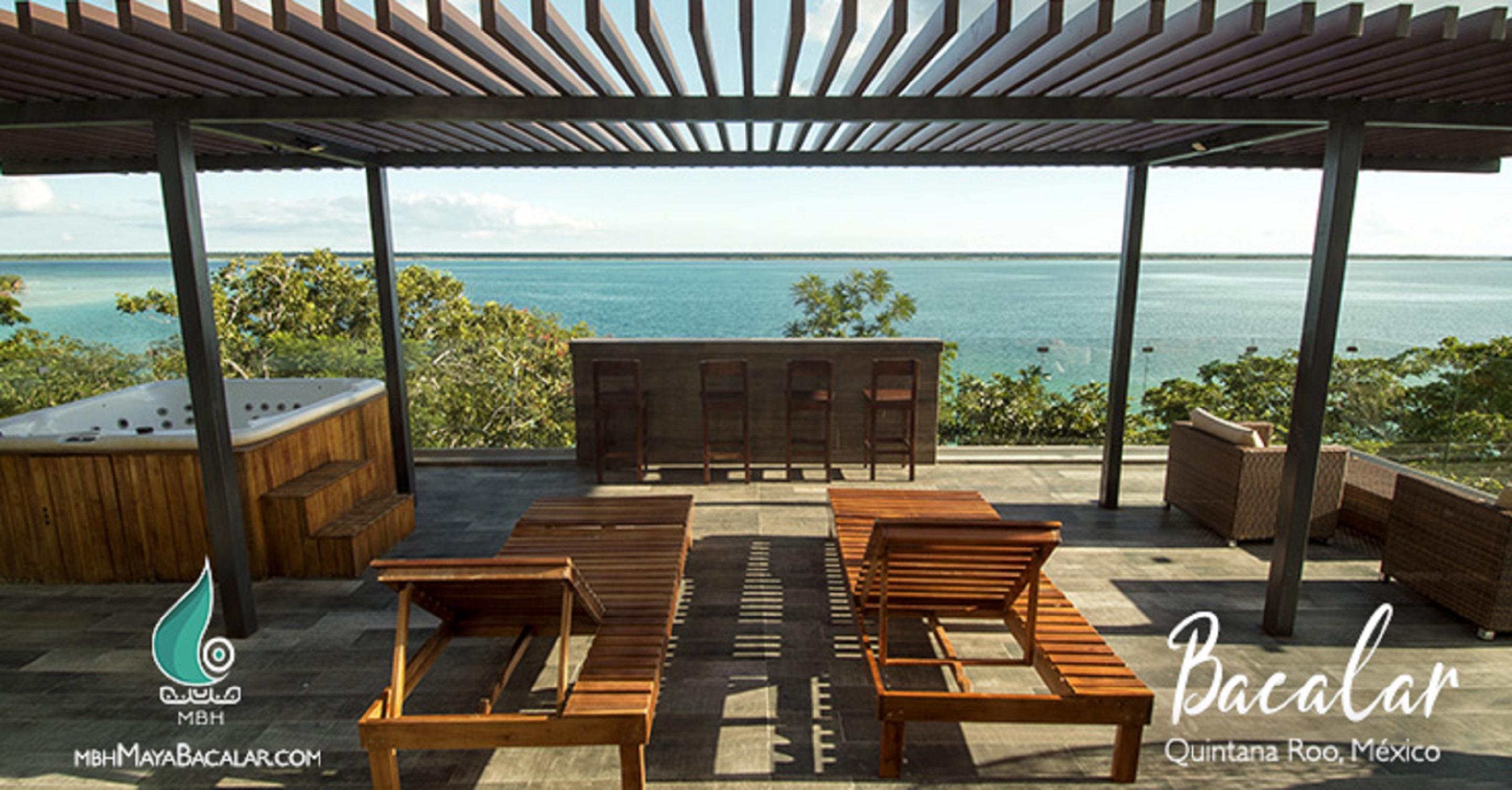 Mbh Maya Bacalar Hotel Boutique Esterno foto