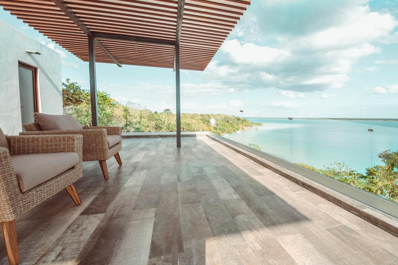 Mbh Maya Bacalar Hotel Boutique Esterno foto