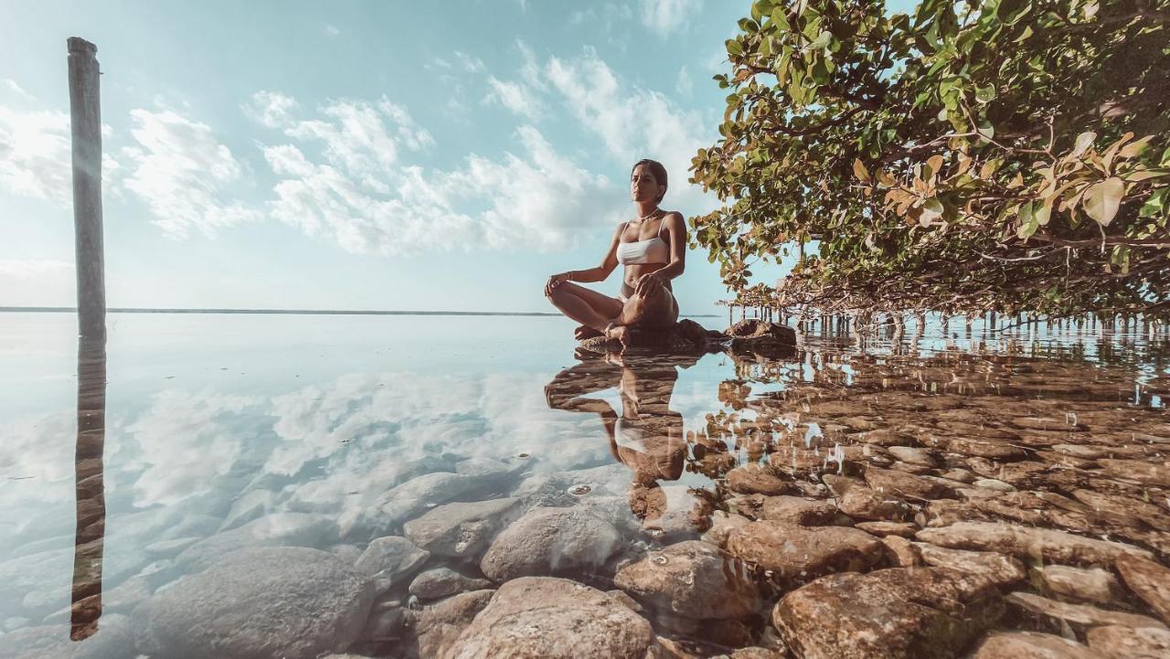 Mbh Maya Bacalar Hotel Boutique Esterno foto