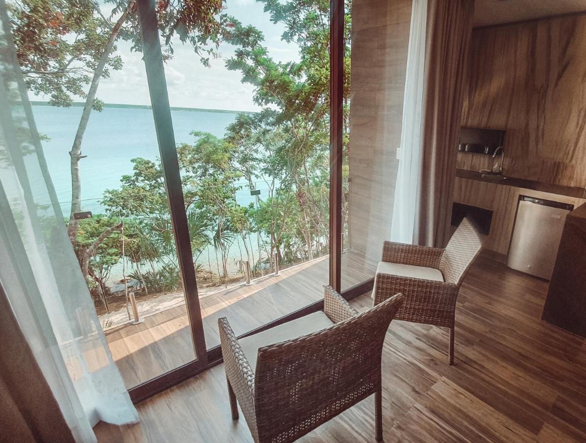 Mbh Maya Bacalar Hotel Boutique Esterno foto