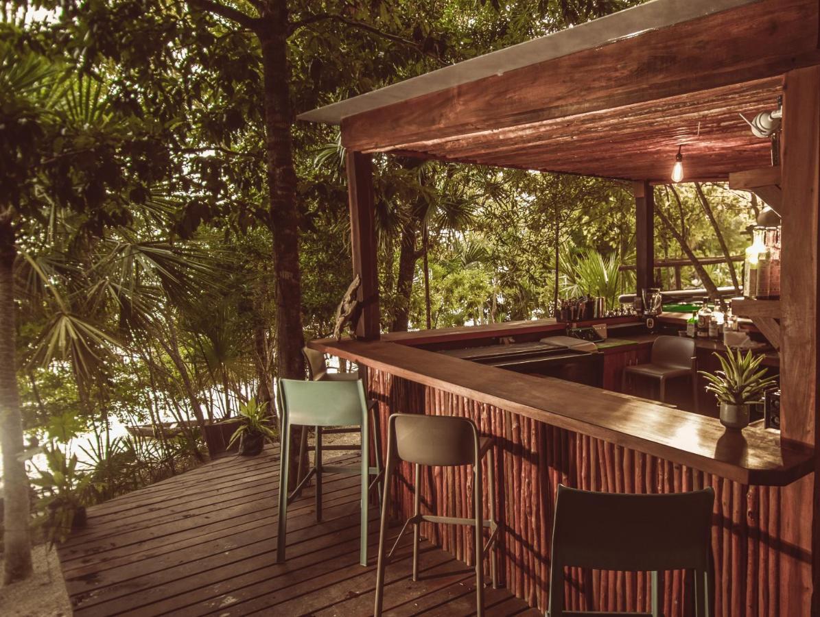 Mbh Maya Bacalar Hotel Boutique Esterno foto