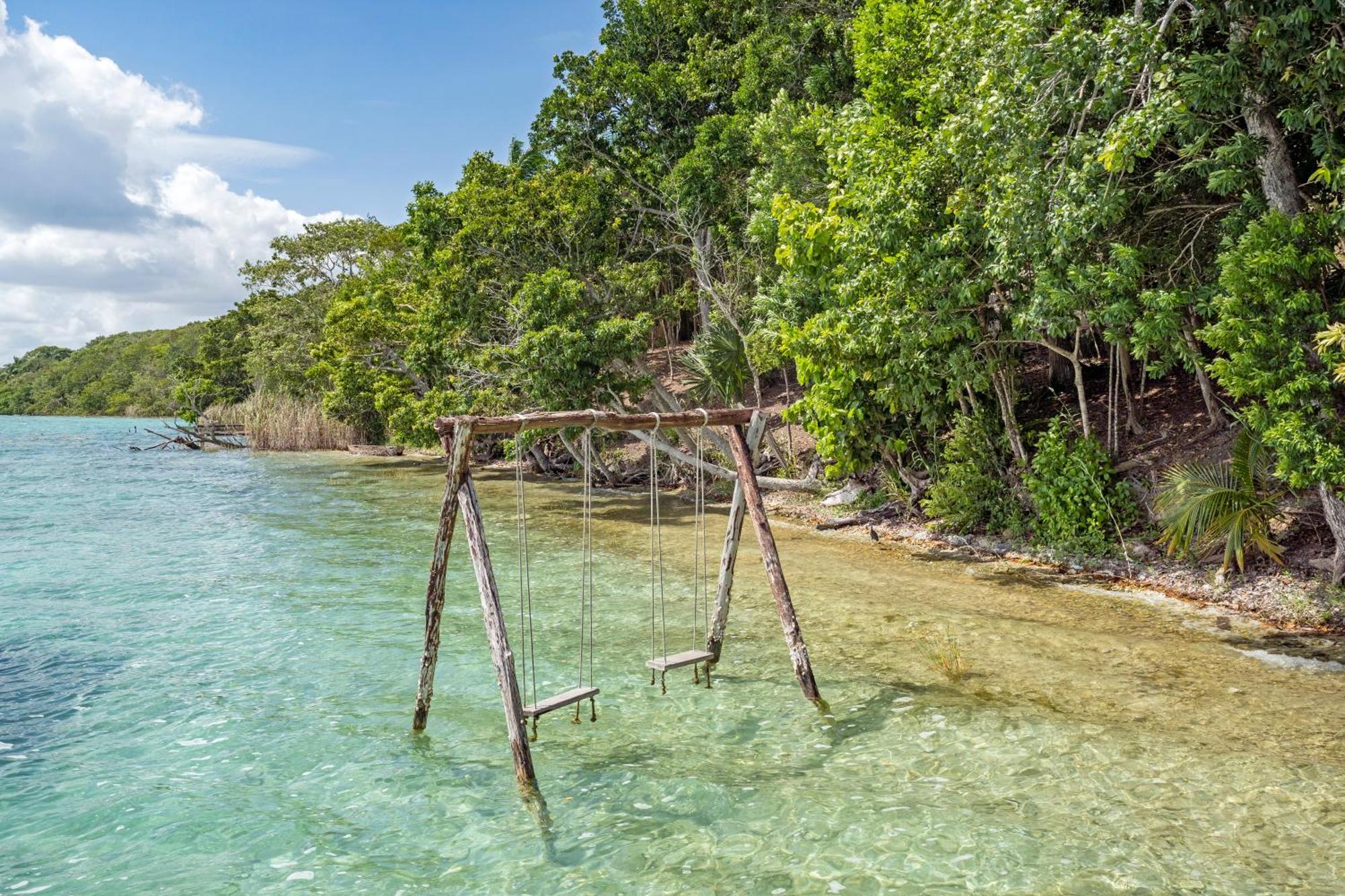 Mbh Maya Bacalar Hotel Boutique Esterno foto